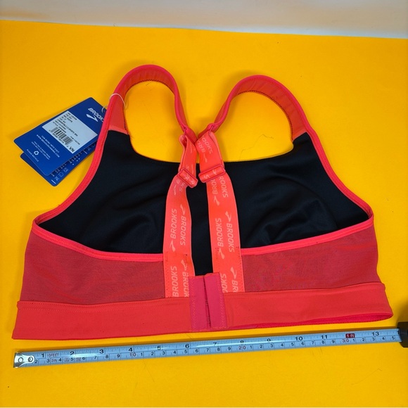 34C Brooks Women's Sports Bra gym workouts running neo cayenne 2.0 convertible - Picture 8 of 16